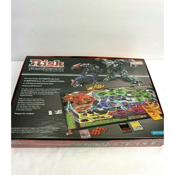 Risk Transformers Game Cybertron Battle Edition 2007 Trans Formers Hasbro - Picture 7 of 10